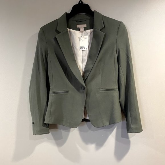 Green Blazer Jacket